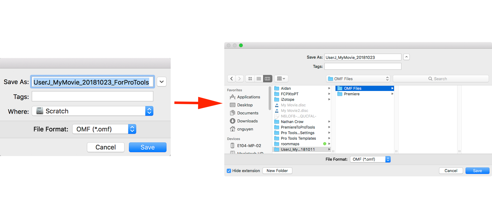 Moving from Premiere to Pro Tools 2 Pop