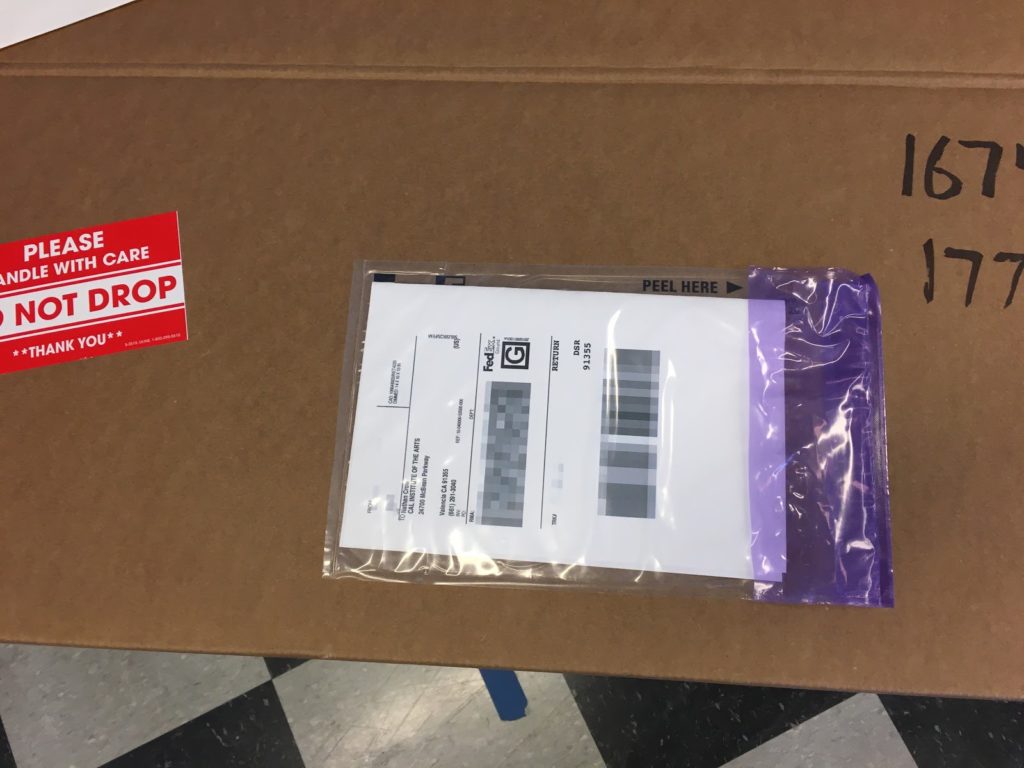 Fedex packing slip pouches sale