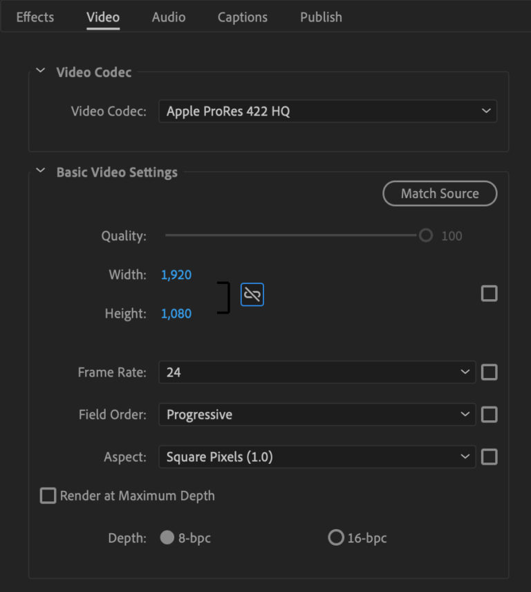 apple prores codec